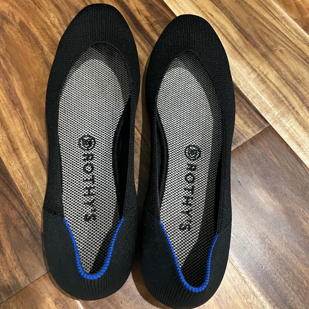 Rothy’s ‘The Square’ Black Size 10